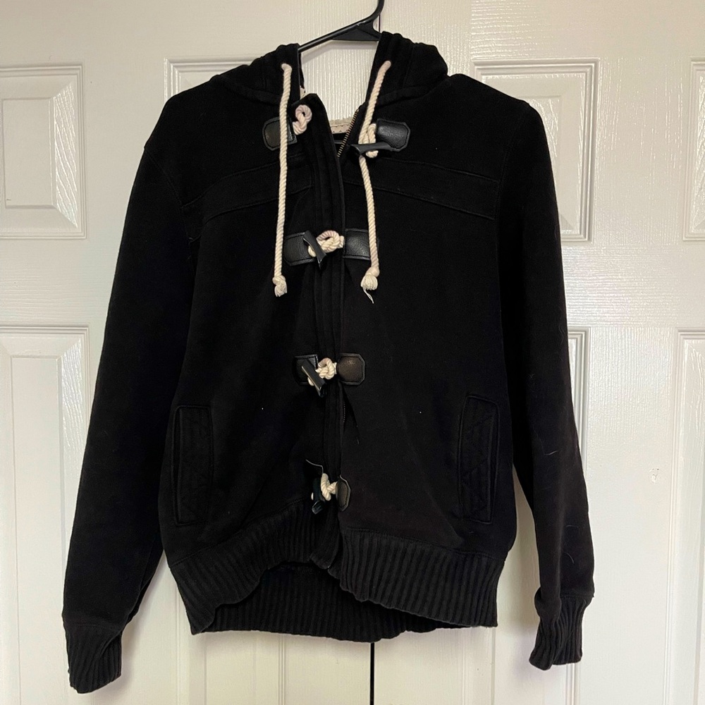 Zip up jacket with hood